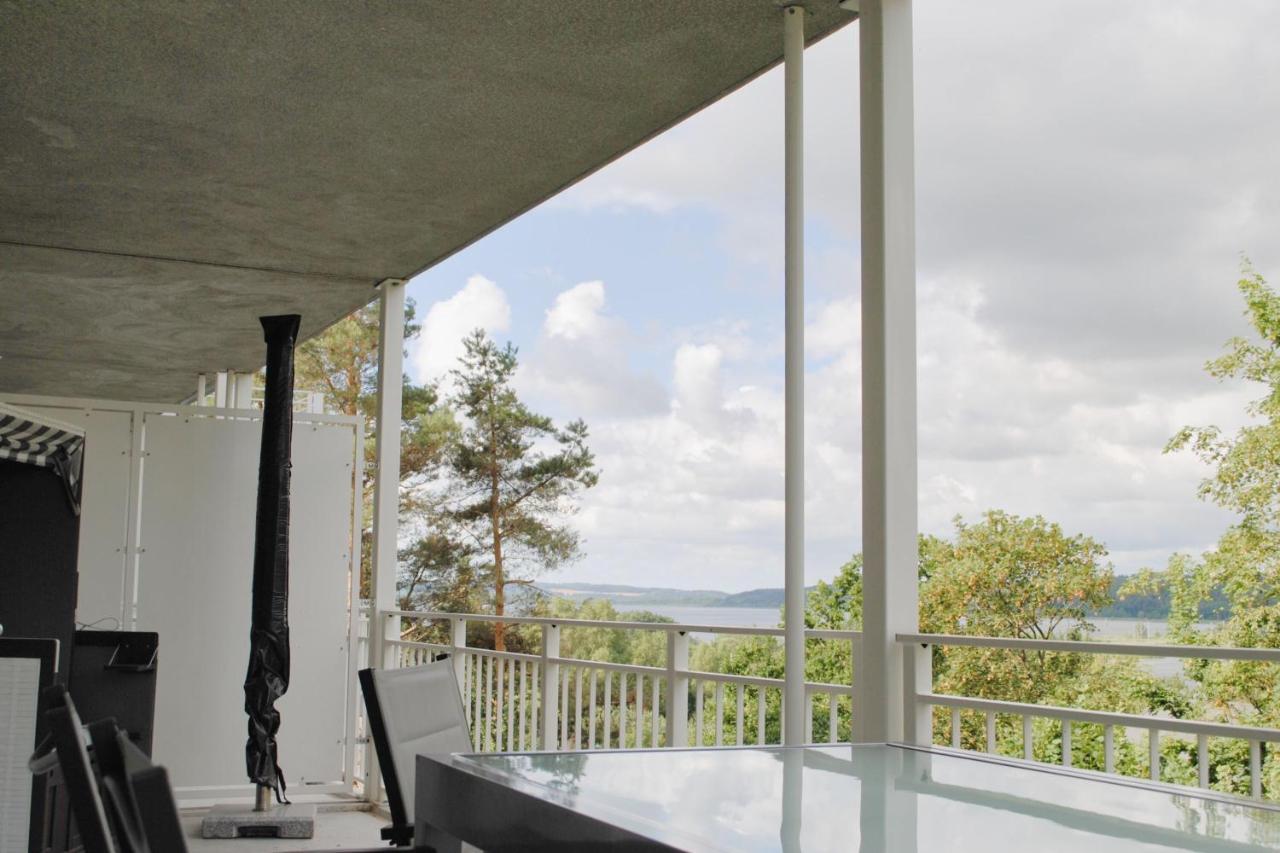 Ferienresidenz Zwei Bodden Fewo2-8 - Balkon, Sauna, Kamin Lietzow Exterior photo